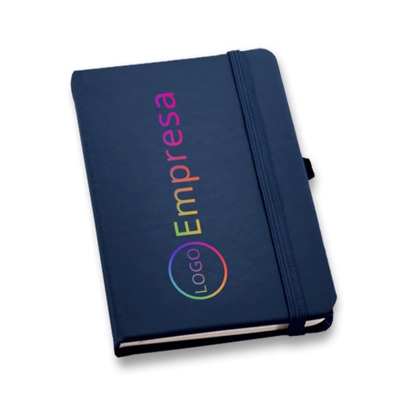 Caderno em couro sintético