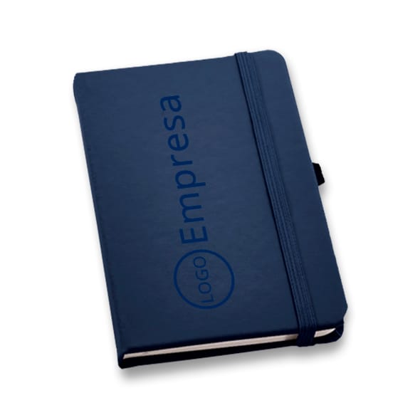 Caderno em couro sintético