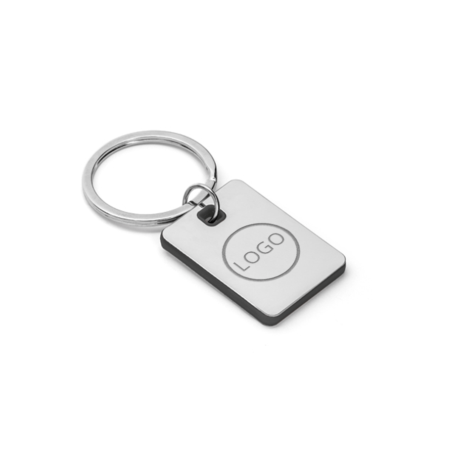 Chaveiro em metal e ABS