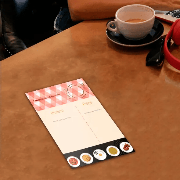 Cardápio de Restaurante