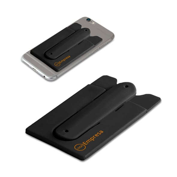 Porta cartões para celular